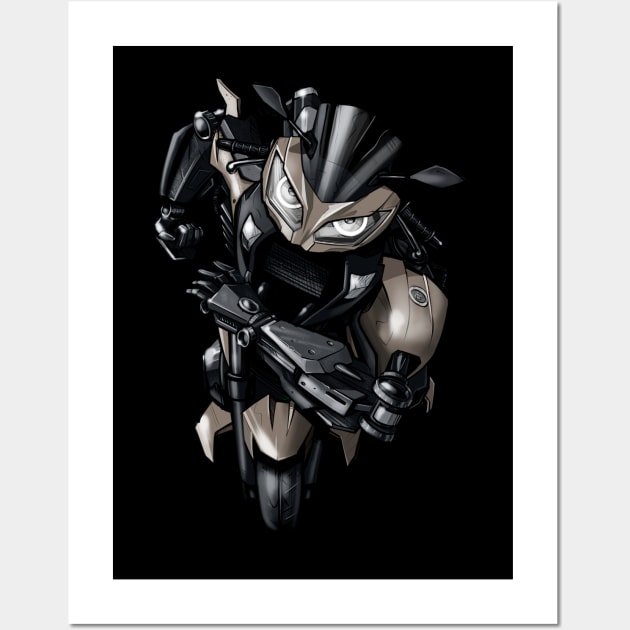 Kawasaki Ninja 300 Transformer Wall Art by MOTORIND